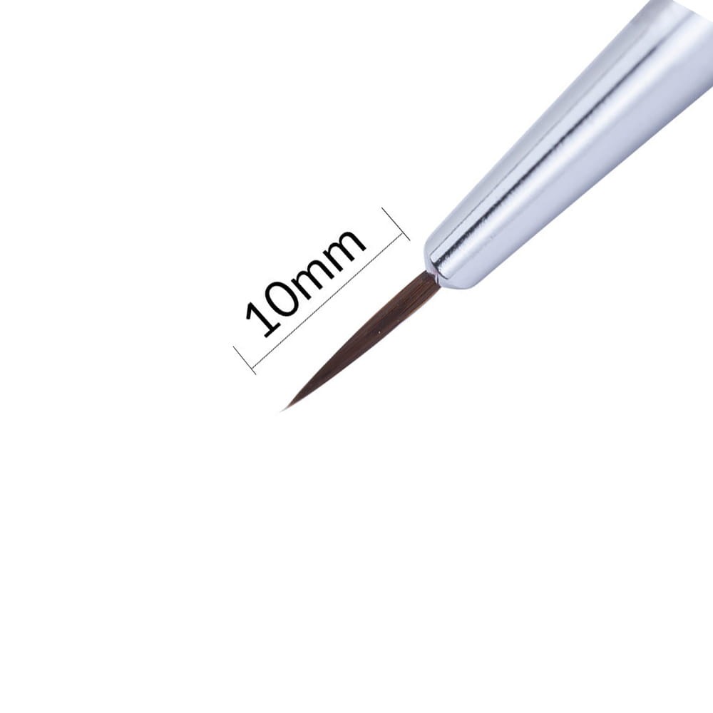 Pennello Nail Art 00 Molly Lac White - immagine 2