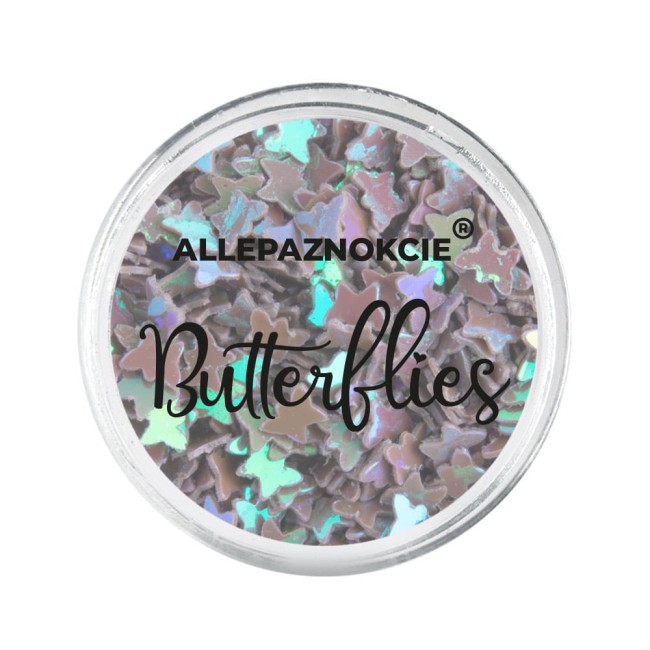 Farfalle Olografiche n.22 Allepaznokcie - immagine 2