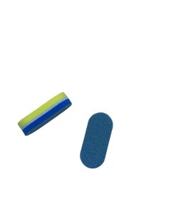 Mini Buffer Mattoncini Blu/Giallo