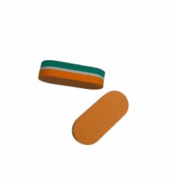 Mini Buffer Mattoncini Verde/Arancio