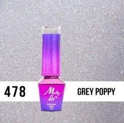 478 Linea Macarons- Grey Poppy 10ml Molly Lac