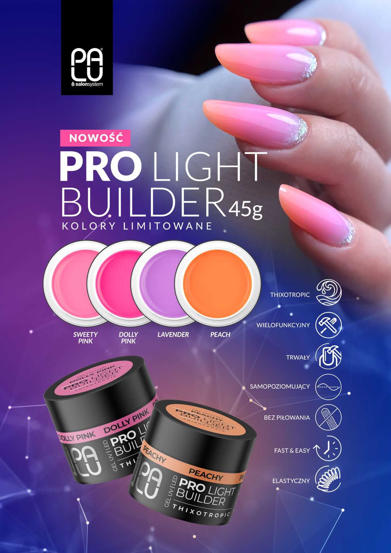 PALU PRO BUILDER LIGHT - LAVENDER 45gr - immagine 4