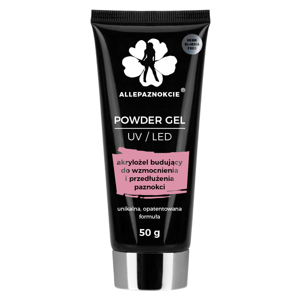 Acrygel / Powder Gel Allepaznokcie - French Pink 30gr - immagine 4