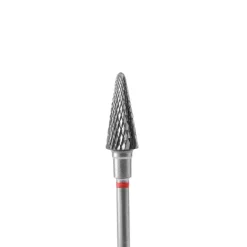 STALEKS - Punta Fresa Carbide Cono Rosso 6mm/14mm