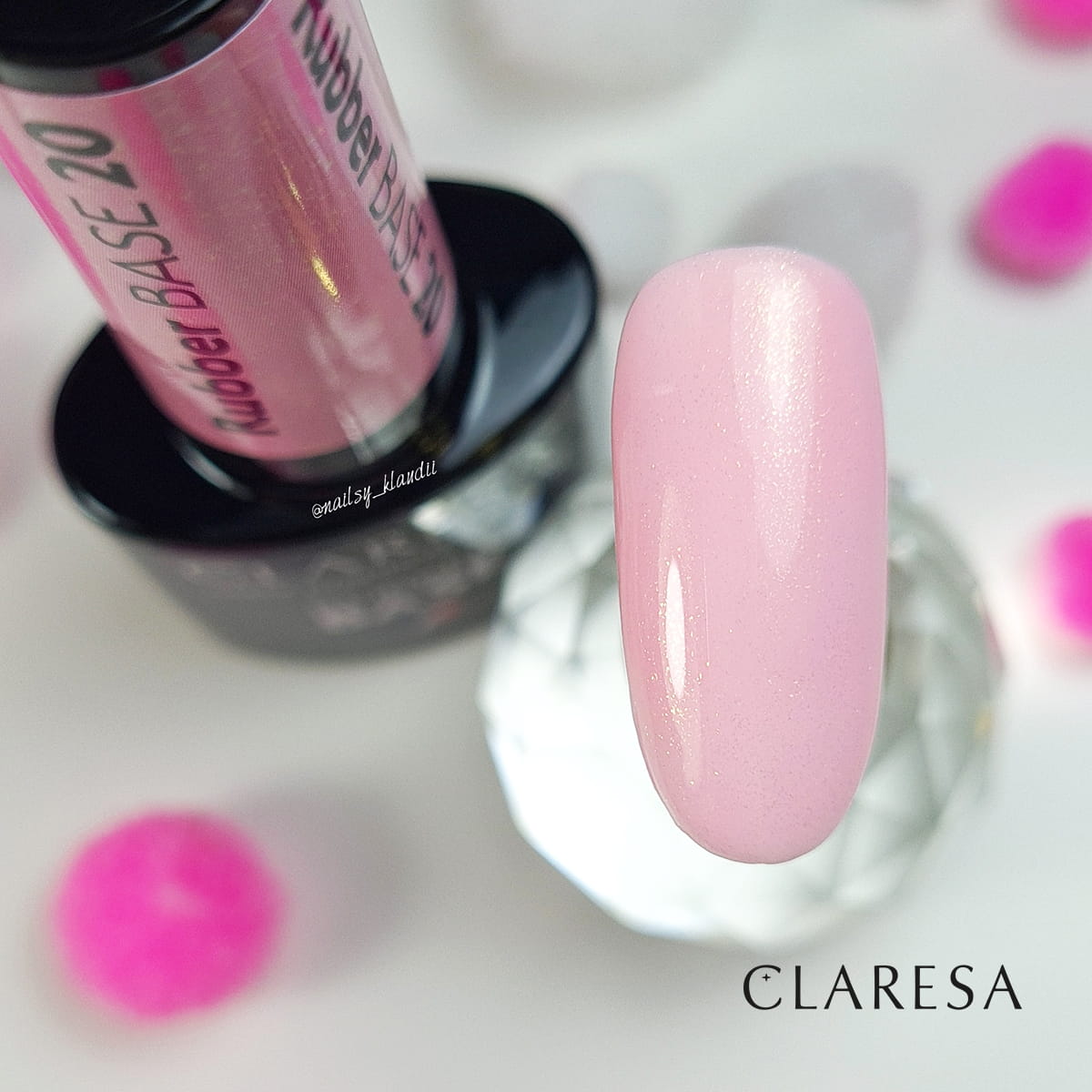 CLARESA - Rubber Base 5ml n.20 - immagine 2