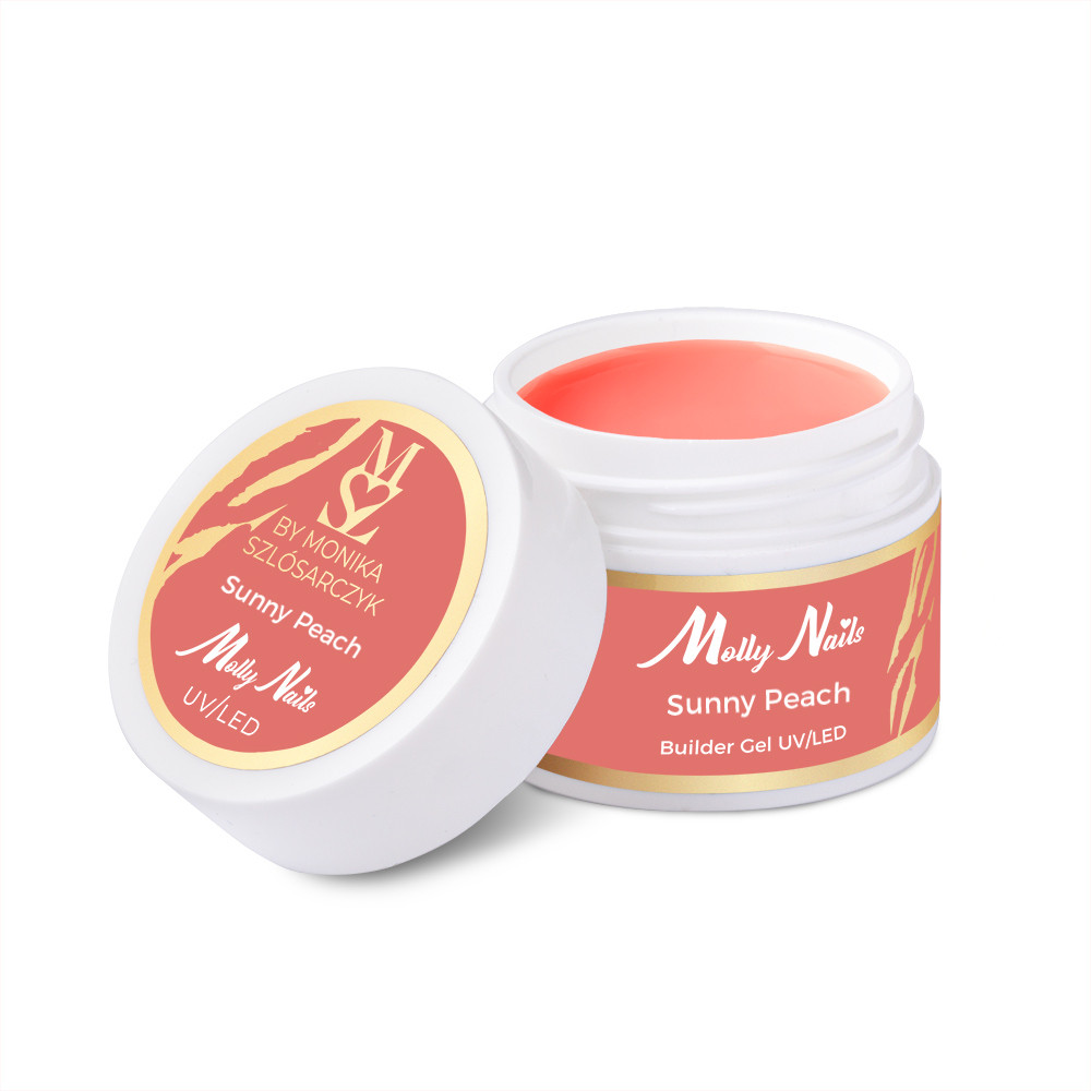 Molly Nails - SUNNY PEACH - by Monika Szlósarczyk 15gr