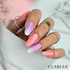 Alternative view of CLARESA - BRUSH EASY GEL GLITTER PEACH - 5gr
