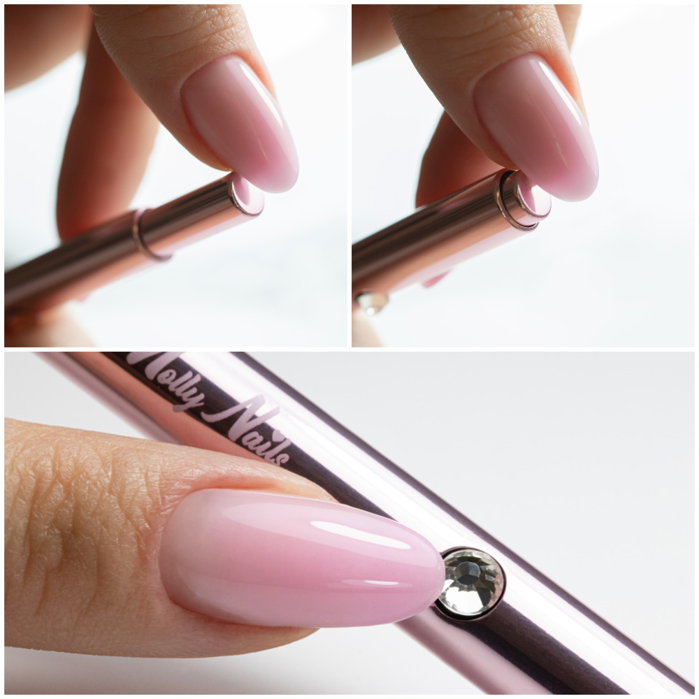 Pennello Gel Automatico - Pro Gel Liner Rose Gold Molly Nails - immagine 3