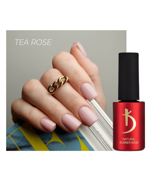 KODI - NATURAL RUBBER BASE - TEA ROSE 15ml - immagine 3