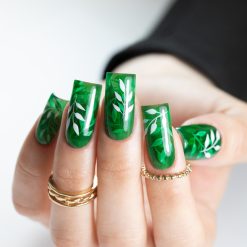 Alternative view of Molly Nails - Top Crystal Glass 10gr- Green