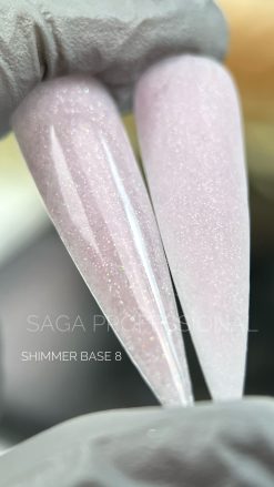 SAGA Professional - COVER SHIMMER BASE n.08 - 15ml
