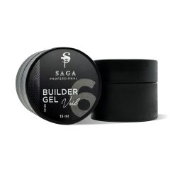 SAGA Professional - BUILDER GEL VEIL n.06 - 30ml (CLEAR)