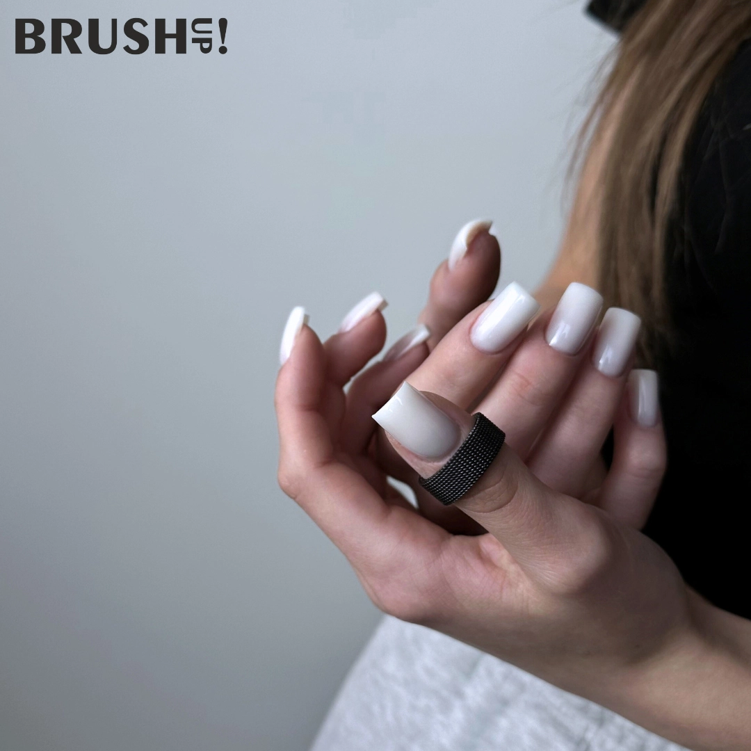 Brush UP! BUILDING GEL - WHITE STAR 12ml - immagine 2