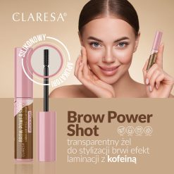 Alternative view of CLARESA - BROW POWER SHOT - GEL TRASPARENTE SOPRACCIGLIA