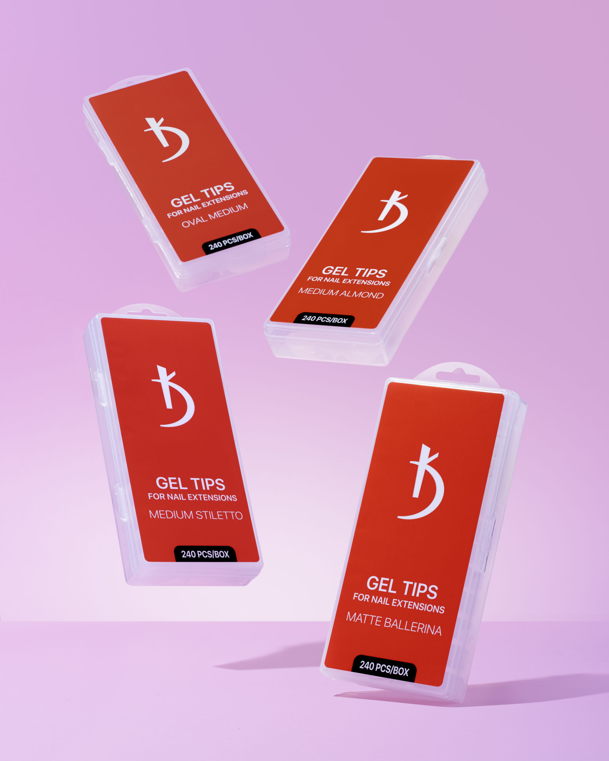 KODI - TIPS IN GEL - MEDIUM BALLERINA - 240pcs - immagine 2