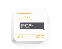 HEY LOVE - JELLY GEL CLEAR - 20gr