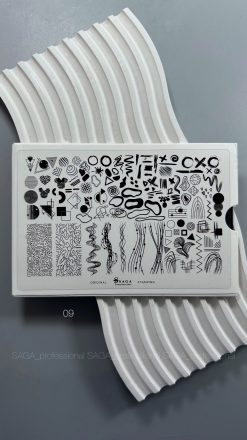 SAGA - PIASTRA PER STAMPING n.09 - SPACE