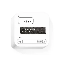 HEY LOVE - GYPSUM GEL BLACK- 5gr