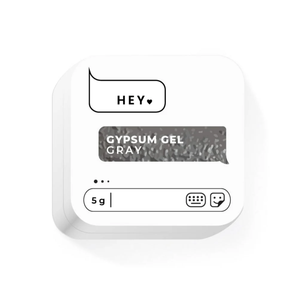 HEY LOVE - GYPSUM GEL GRAY - 5gr