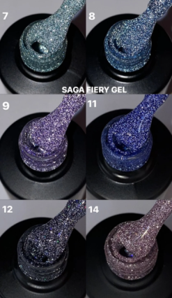 Alternative view of SAGA Professional - FIERY GEL n.09 - 10ml